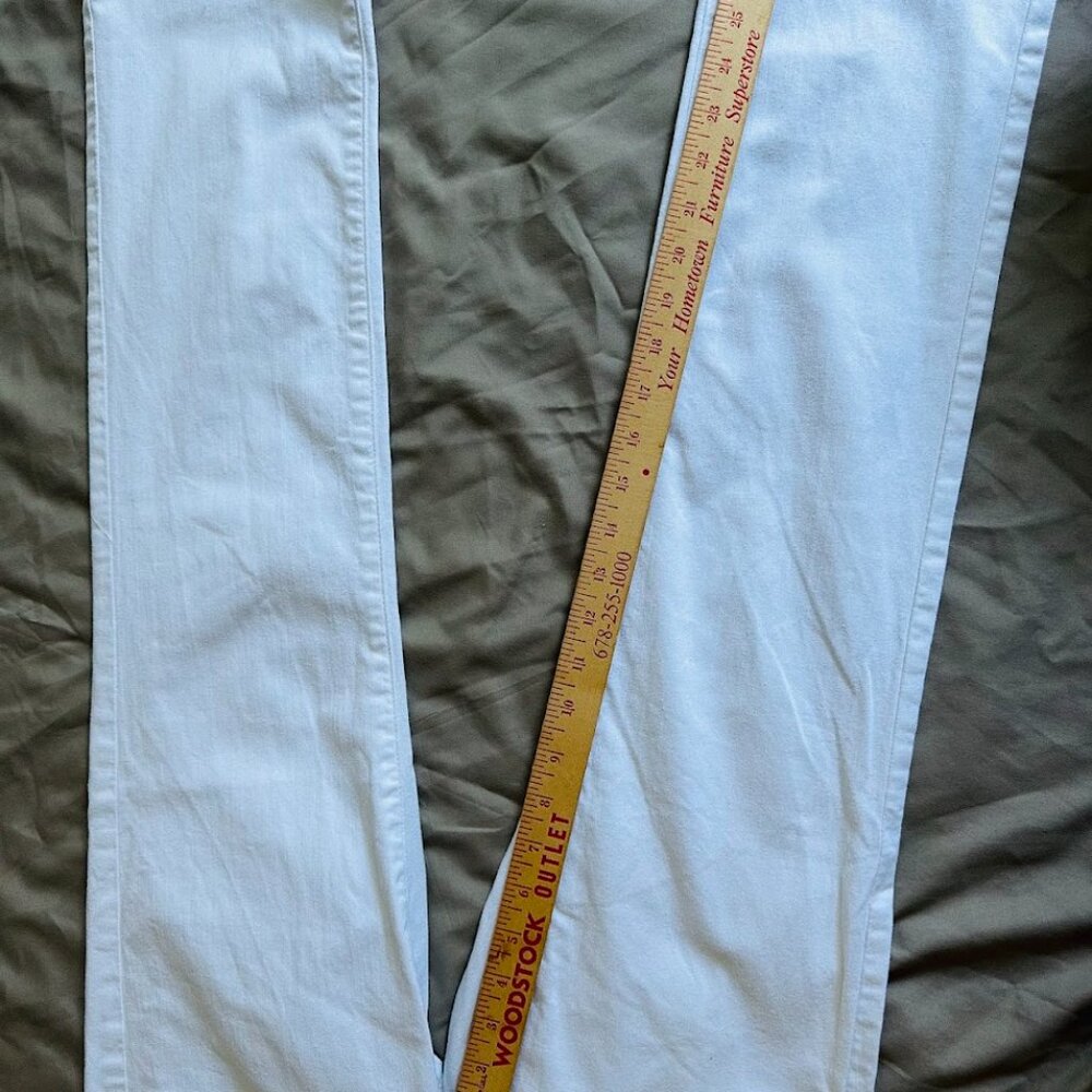 EILEEN FISHER Women Straight leg ORGANIC COTTON DENIM WHITE SIZE 2 US - Picture 7 of 9